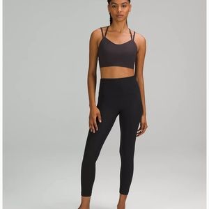 Lululemon align ribbed high rise leggings 25”